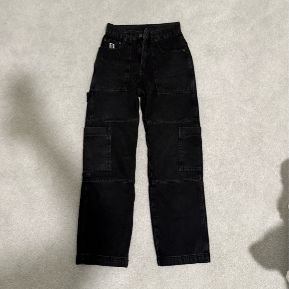 The Ragged Priest Dark Wide Leg Jeans